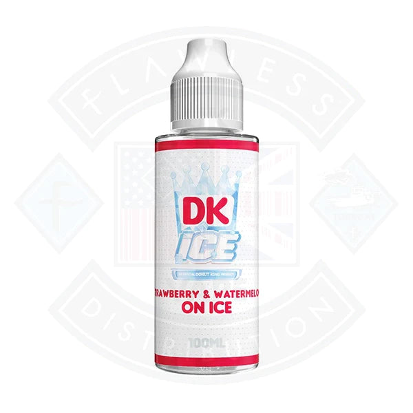 Donut King ICE - Strawberry and Watermelon 100ml