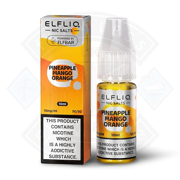 Elf Bar ELFLIQ Pineapple Mango Orange Nic Salt 10ml