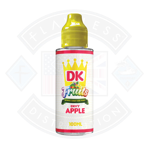 Donut King Fruits - Envy Apple 0mg 100ml Shortfill