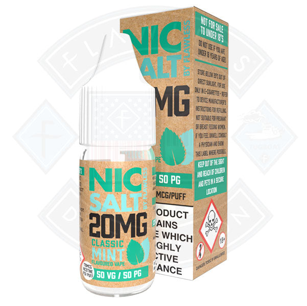 Nic Salt - Classic Mint 20mg 10ml E liquid