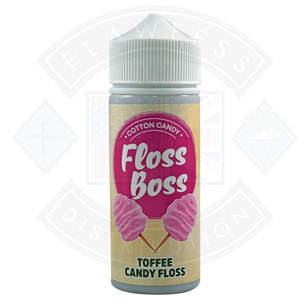 Floss Boss Cotton Candy - Toffee Candy Floss 0mg 100ml Shortfill
