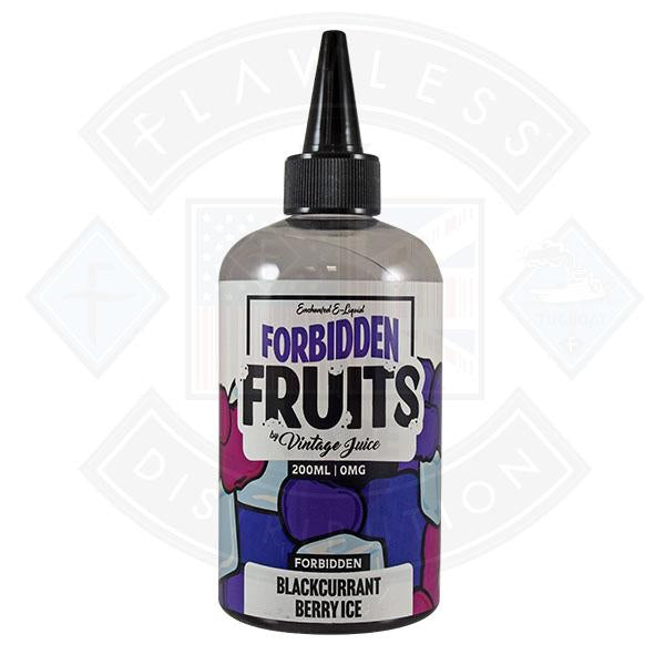 Forbidden Fruits by Vintage Juice - Blackcurrant Berry Ice 0mg 200ml Shortfill