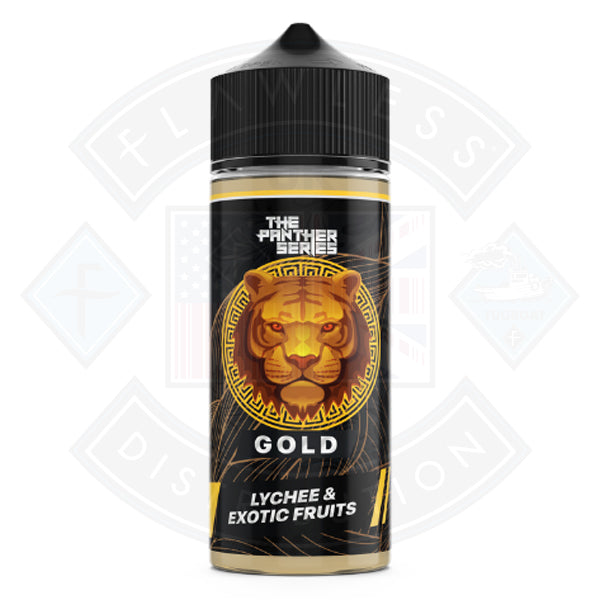 Dr Vapes The Panther Series - Gold 100ml 0mg shortfill e-liquid
