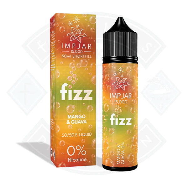 IMP JAR Fizz Mango & Guava 50ml 0mg Shortfill E-Liquid