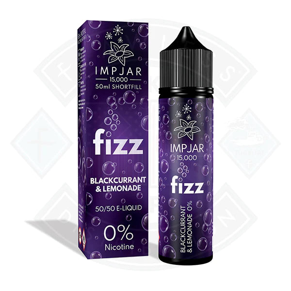 IMP JAR Fizz Blackcurrant & Lemonade 50ml 0mg Shortfill E-Liquid
