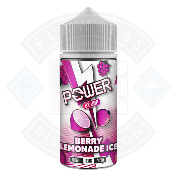 Power by Juice 'n Power Berry Lemonade Ice 0mg 100ml Shortfill