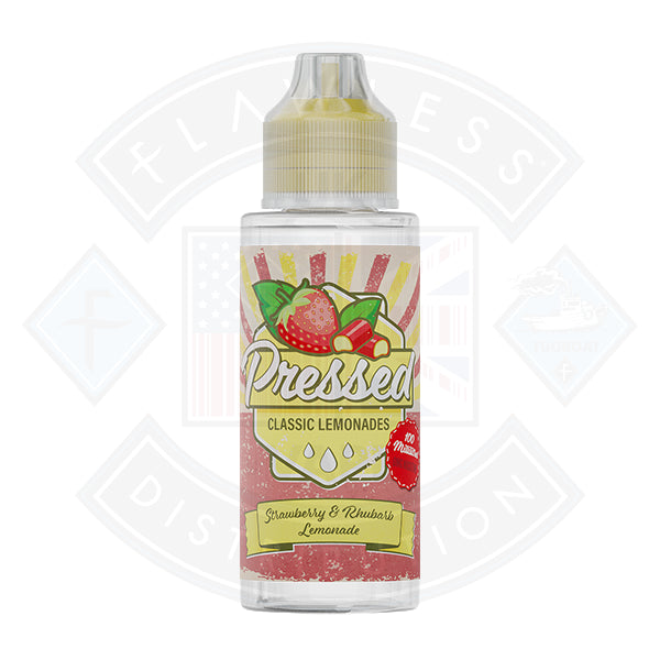 Pressed By Juice Sauz Strawberry Rhubarb Lemonade E-liquid 0mg 100ml