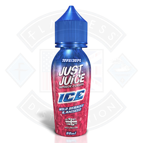 Just Juice Ice Wild Berries and Aniseed 0mg 50ml Shortfill