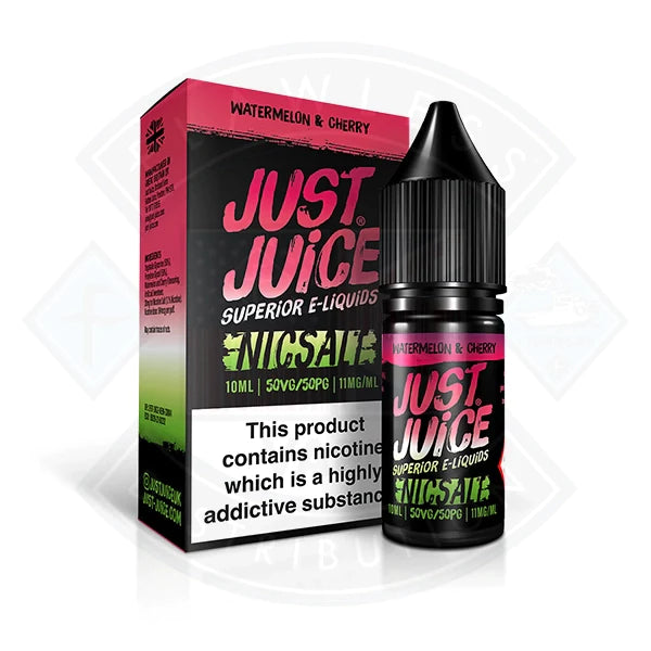 Just Juice Iconic - Watermelon & Cherry Nic Salt 10ml E-Liquid