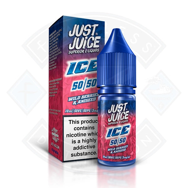 Just Juice Ice Wild Berries and Aniseed 50/50 10ml