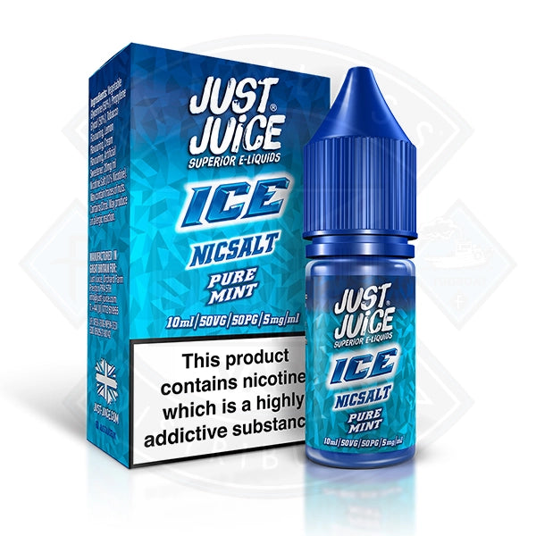 Just Juice Ice Pure Mint Nic Salt 10ml E-Liquid