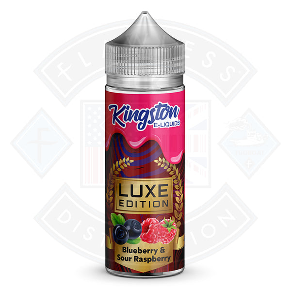 Kingston Luxe Edition - Blueberry Sour Raspberry 0mg 100ml Shortfill