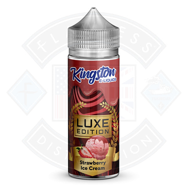 Kingston Luxe Edition - Strawberry Ice Cream 0mg 100ml Shortfill