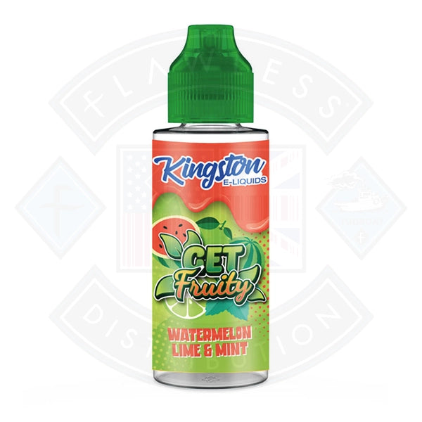 Kingston Get Fruity - Watermelon Lime Mint 70/30 0mg 100ml Shortfill