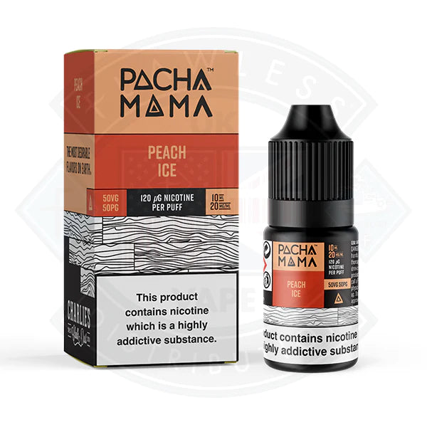 Pacha Mama Salts - Peach ICE 10ml