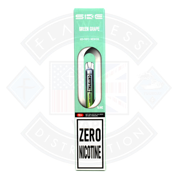 Crystal Bar by SKE Disposable Vape Device ZERO Nicotine