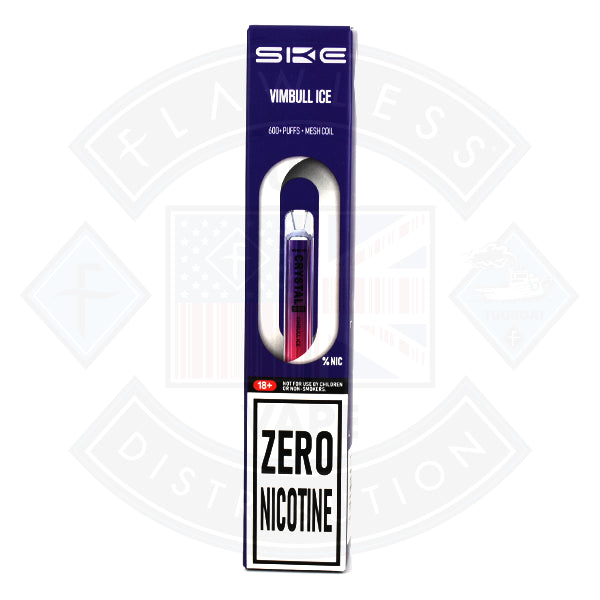 Crystal Bar by SKE Disposable Vape Device ZERO Nicotine
