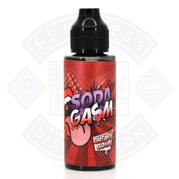 Soda Gasm-Cherry Cola 0mg 100ml Shortfill