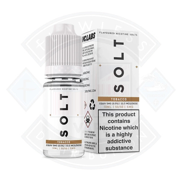 Tobacco 20mg Nic Salt By SOLT 10ml