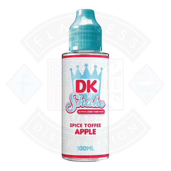 Donut King Shakes  - Spice Toffee Apple 0mg 100ml Shortfill