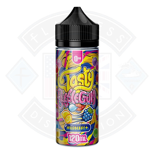 Tasty Bubblegum - Wildberry+ 100ml shortfill E-Liquid