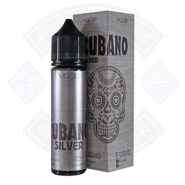 VGOD Cubano Silver - Bold Creamy Cigar 0mg 50ml Shortfill