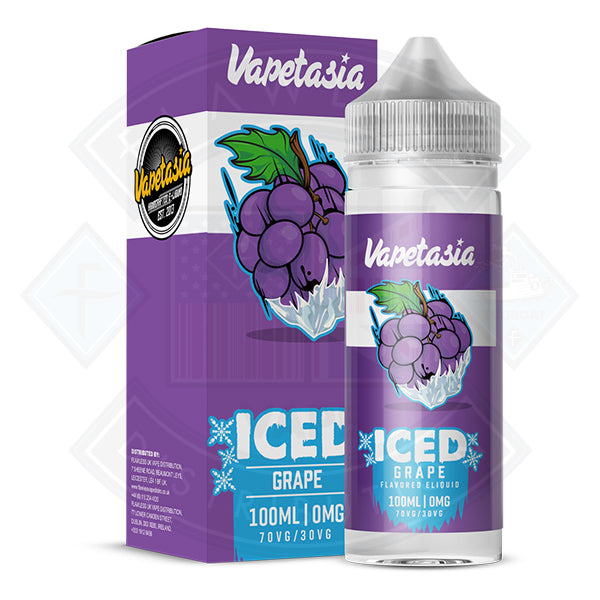 Vapetasia - ICED Grape 100ml 0mg