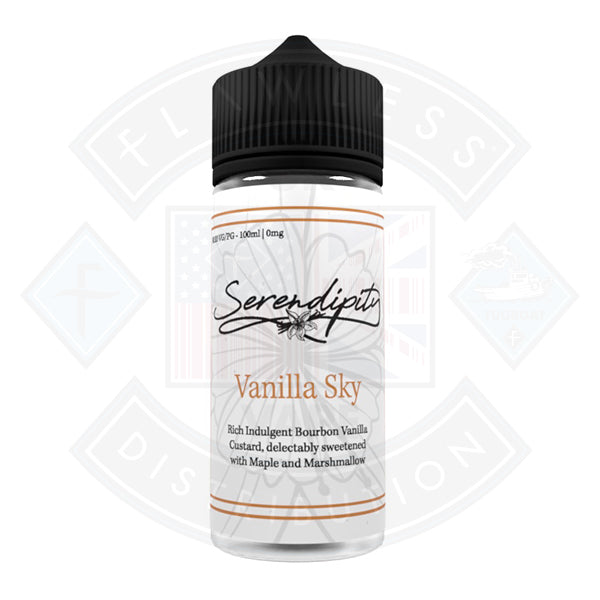 Wick Liquor Serendipity Vanilla Sky 0mg 100ml Shortfill E-Liquid