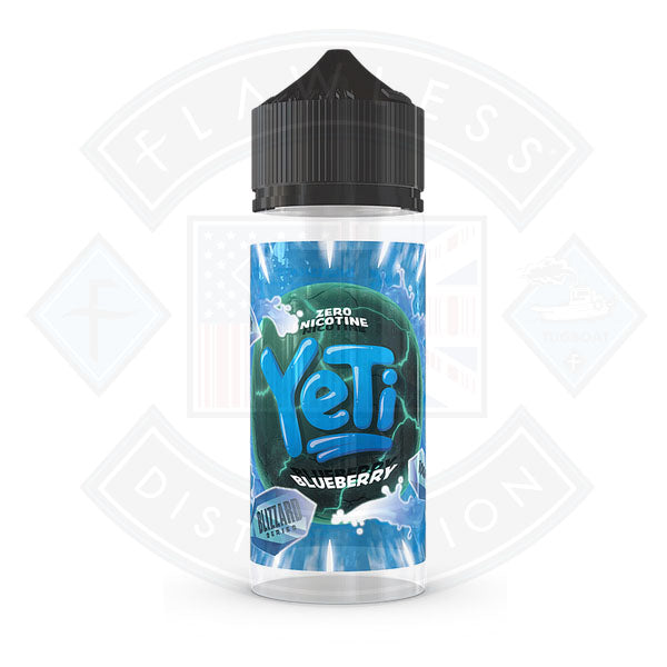 Yeti Blizzard Blueberry 0mg 100ml Shortfill E-Liquid