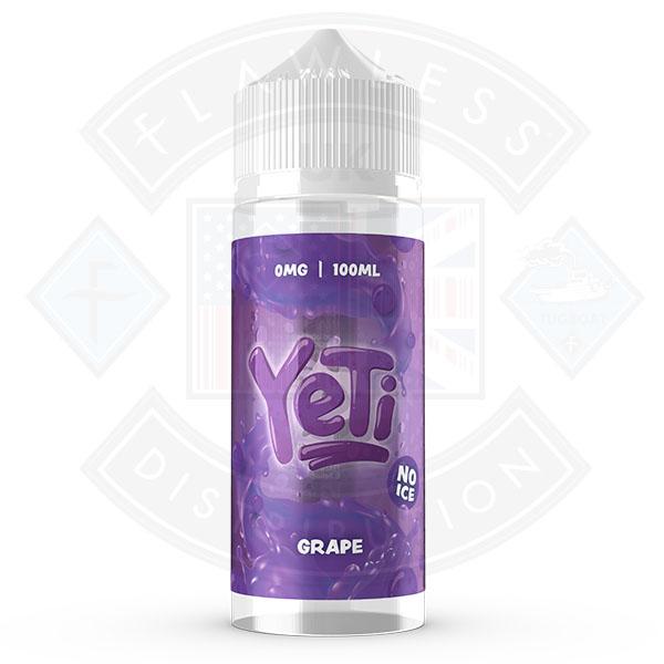 Yeti Defrosted - Grape No Ice 100ml 0mg Shortfill E-Liquid
