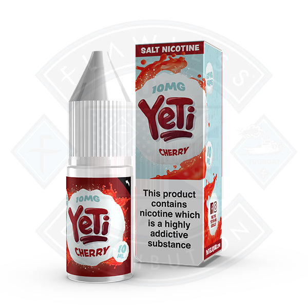 Yeti Salt - Cherry 10ml E Liquid