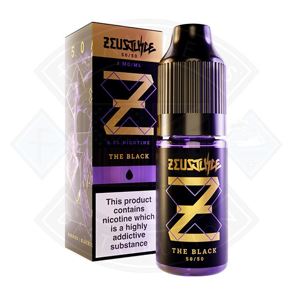 Zeus Juice 50:50 The Black 10ml TPD Compliant e-liquid