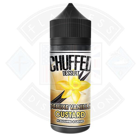Chuffed Dessert - Deluxe Vanilla Custard 0mg 100ml Shortfill E-Liquid - Flawless Vape Shop