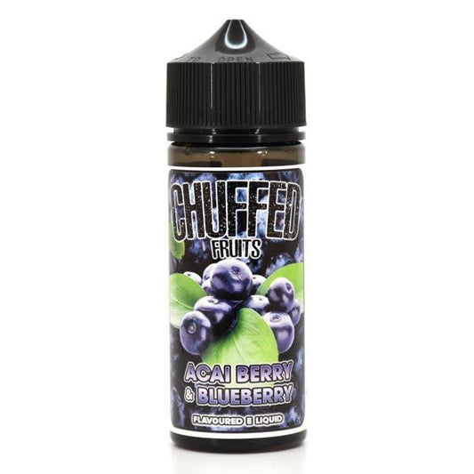 Chuffed Fruits - Acai and Blueberry 0mg 100ml Shortfill E-Liquid - Flawless Vape Shop