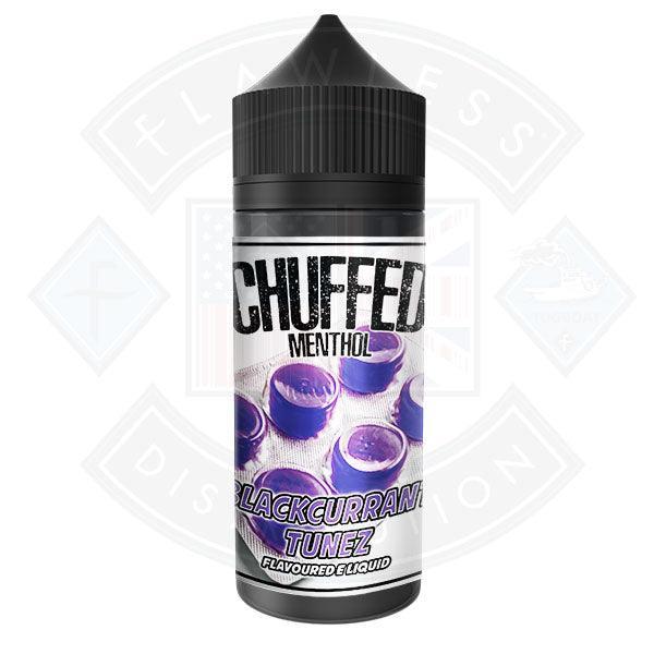 Chuffed Menthol - Blackcurrant Tunez 0mg 100ml Shortfill E-Liquid - Flawless Vape Shop