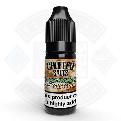 Chuffed Salts -  Apple Crumble and Custard 10ml - 10mg - Flawless Vape Shop