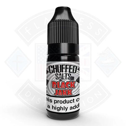 Chuffed Salts - Black Jakk 10ml - 10mg - Flawless Vape Shop