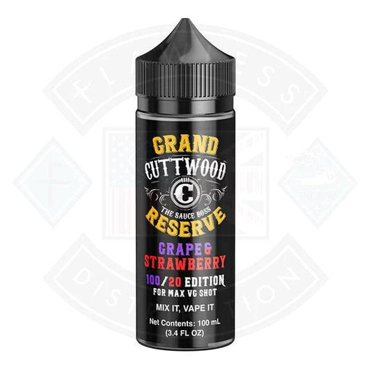 Cuttwood Grand Reserve - Grape & Strawberry 0mg 100ml E-liquid - Flawless Vape Shop