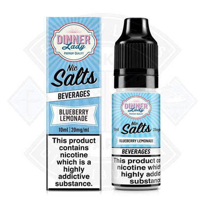 Dinner Lady Beverages - Blueberry Lemonade Nic Salt 10ml - 10mg - Flawless Vape Shop