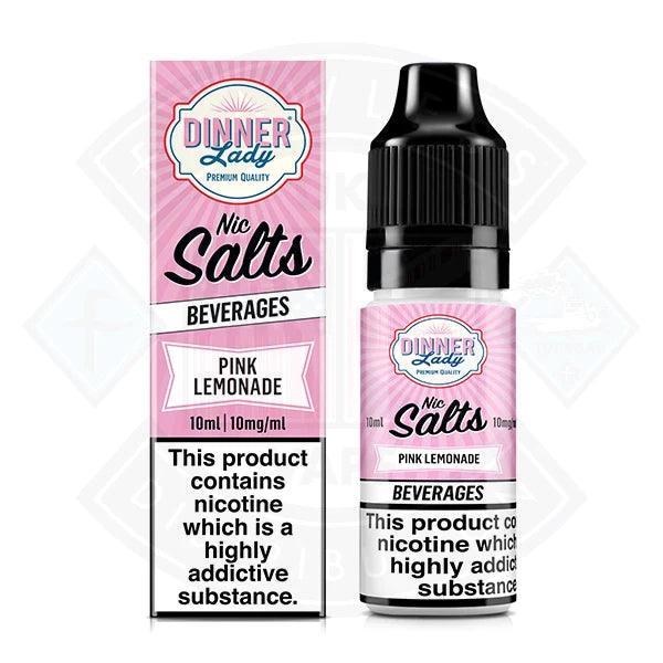Dinner Lady Beverages - Pink Lemonade Nic Salt 10ml - 10mg - Flawless Vape Shop