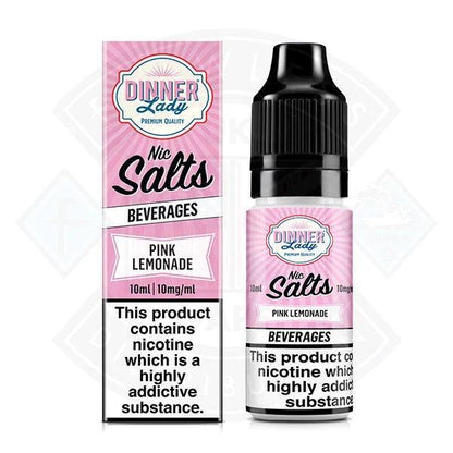 Dinner Lady Beverages - Pink Lemonade Nic Salt 10ml - 10mg - Flawless Vape Shop