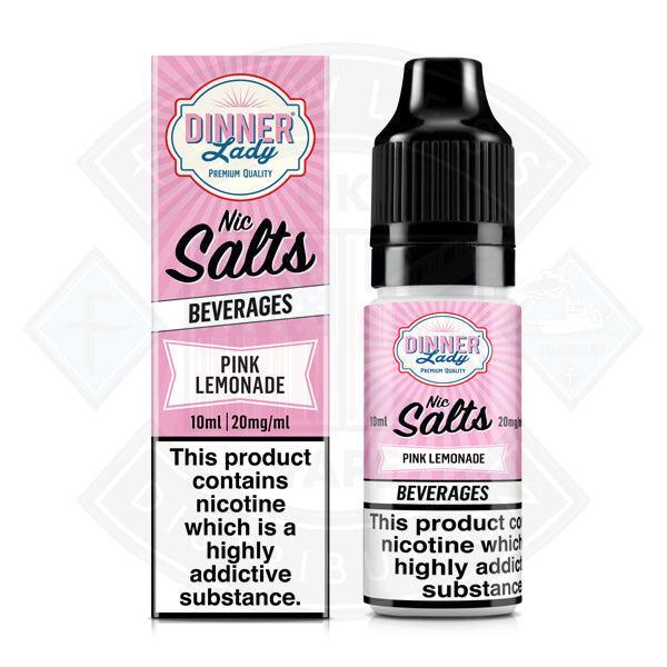 Dinner Lady Beverages - Pink Lemonade Nic Salt 10ml - 10mg - Flawless Vape Shop