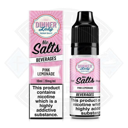 Dinner Lady Beverages - Pink Lemonade Nic Salt 10ml - 10mg - Flawless Vape Shop