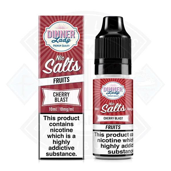 Dinner Lady Fruits - Cherry Blast Nic Salt 10ml - 10mg - Flawless Vape Shop