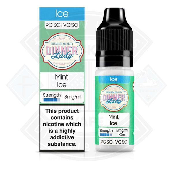 Dinner Lady Menthol 50/50 Mint Ice 10ml - Flawless Vape Shop