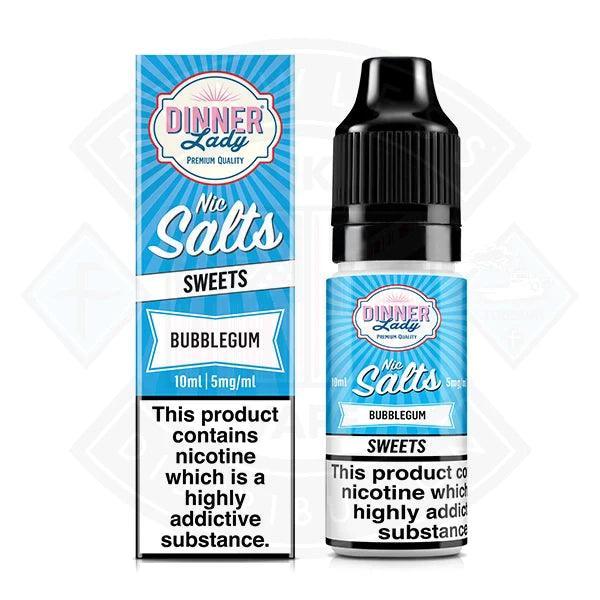 Dinner Lady Sweets - Bubblegum Nic Salt 10ml - 10mg - Flawless Vape Shop
