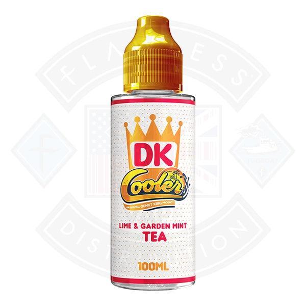 Donut King Cooler - Lime and Garden Mint Tea 0mg 100ml Shortfill - Flawless Vape Shop