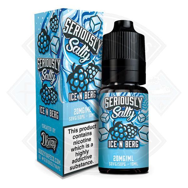 Doozy Vape Seriously Salty - Ice N Berg 10ml - 10mg - Flawless Vape Shop