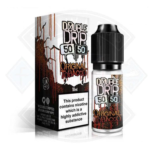 Double Drip 50:50 Original Tobacco - 10ml - Flawless Vape Shop