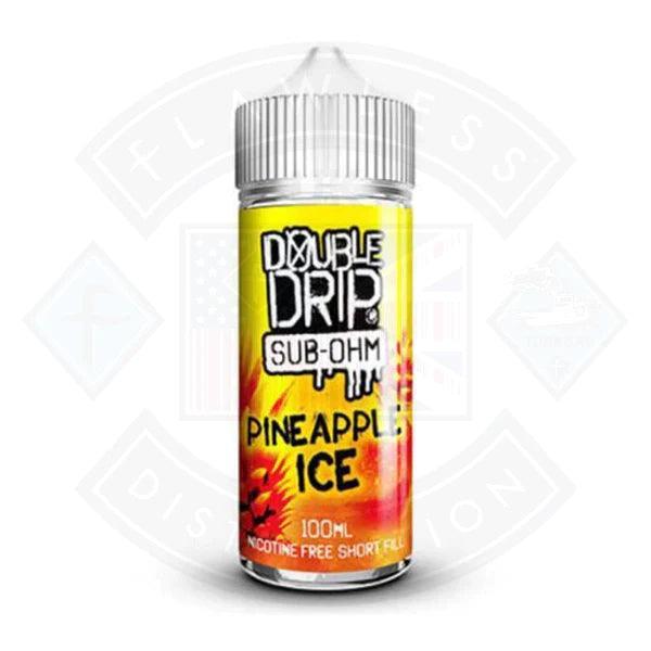 Double Drip Pineapple Ice 0mg 100ml E-liquid - Flawless Vape Shop